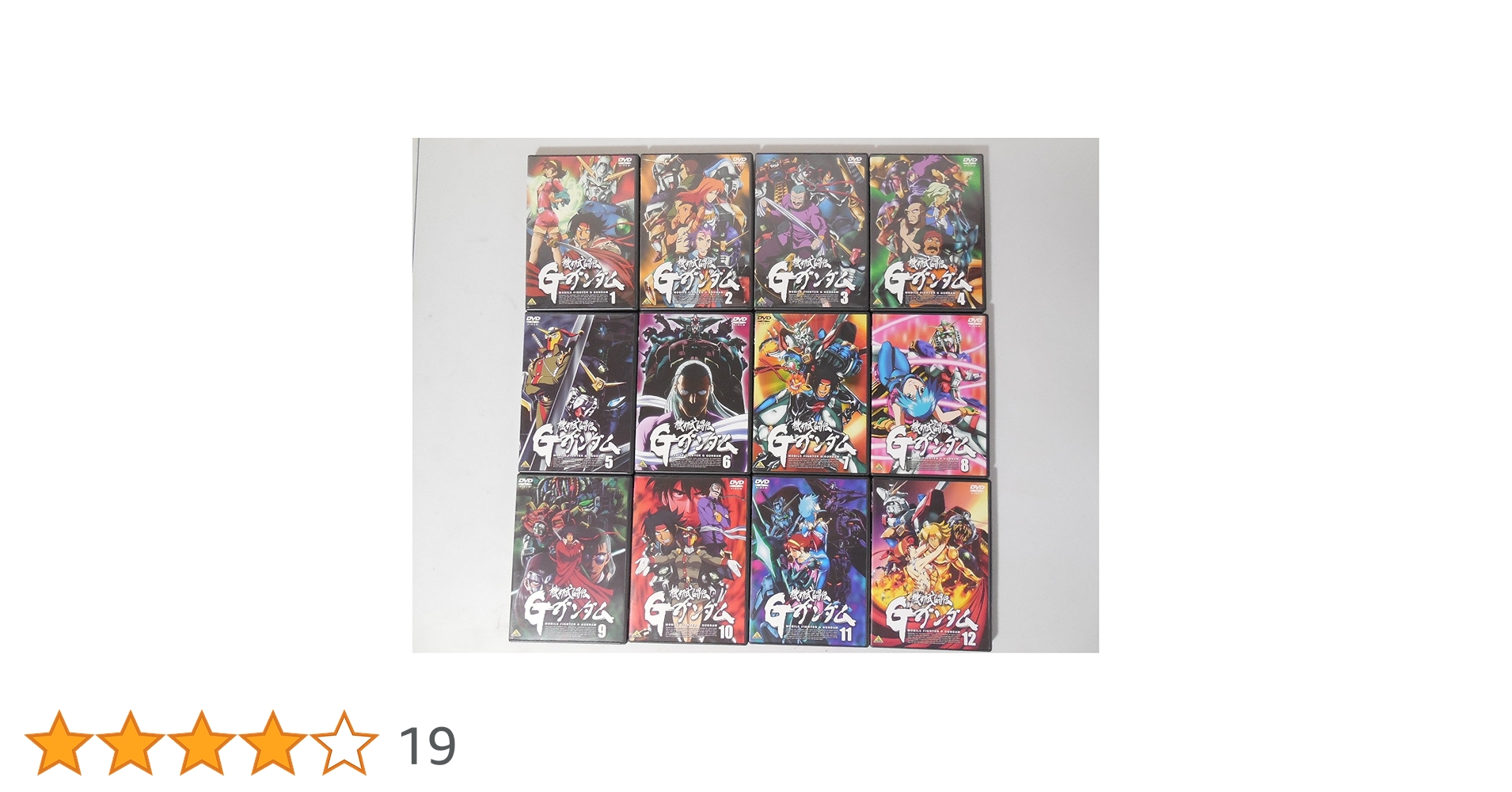 機動武闘伝Gガンダム 1～12 (全12枚)(全巻セットDVD)｜中古DVD [レンタル落ち] [DVD] tf8su2k Amazon.co.jp: 機動武闘伝 Gガンダム 全12巻セット [DVD] : DVD